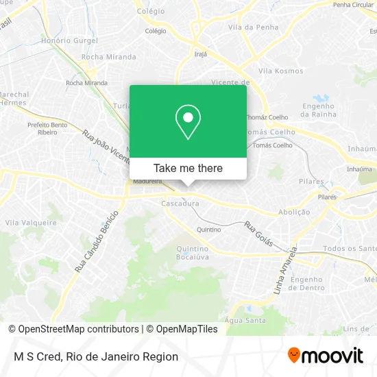 M S Cred map