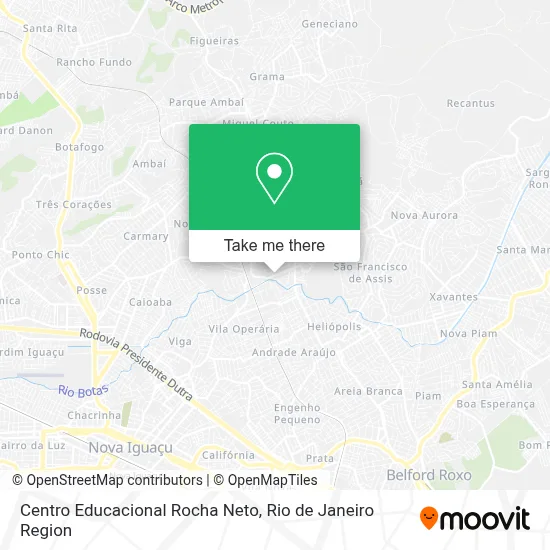 Centro Educacional Rocha Neto map