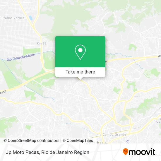 Jp Moto Pecas map