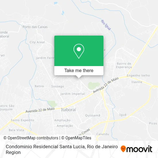 Condominio Residencial Santa Lucia map