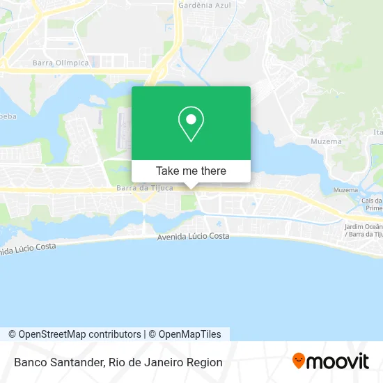 Banco Santander map