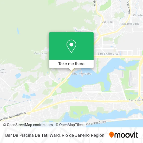 Bar Da Piscina Da Tati Ward map