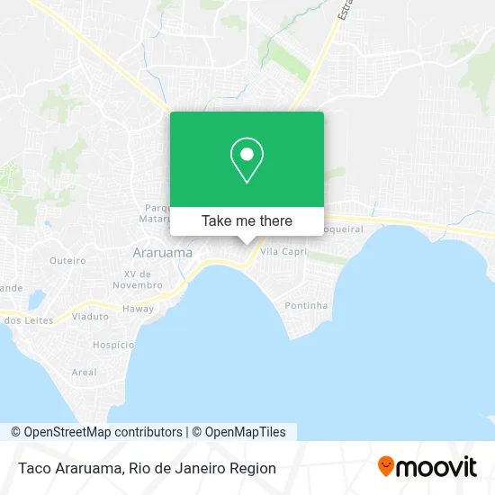 Taco Araruama map