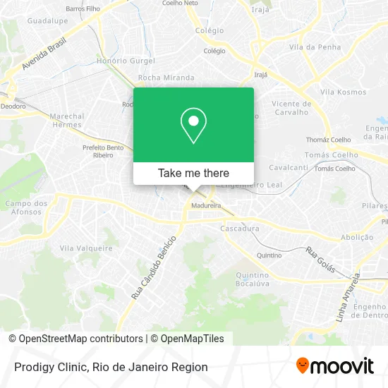 Prodigy Clinic map
