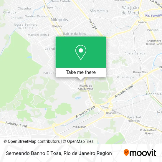 Semeando Banho E Tosa map