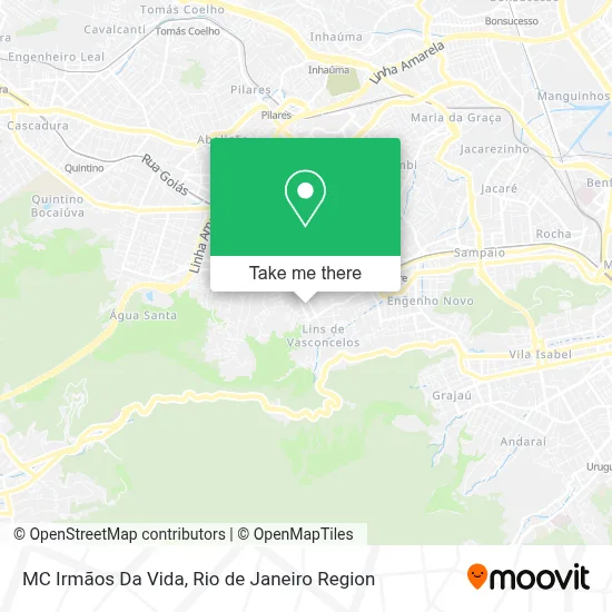 MC Irmãos Da Vida map