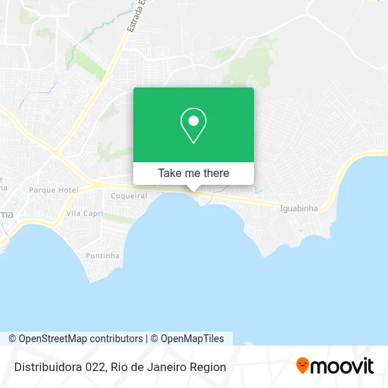 Distribuidora 022 map