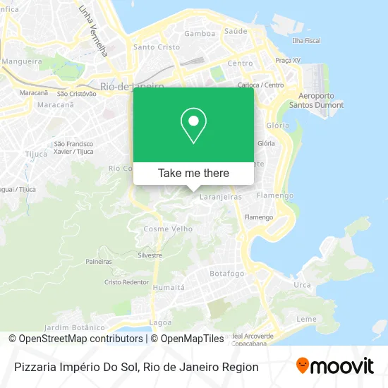 Pizzaria Império Do Sol map