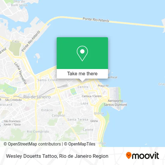 Wesley Douetts Tattoo map