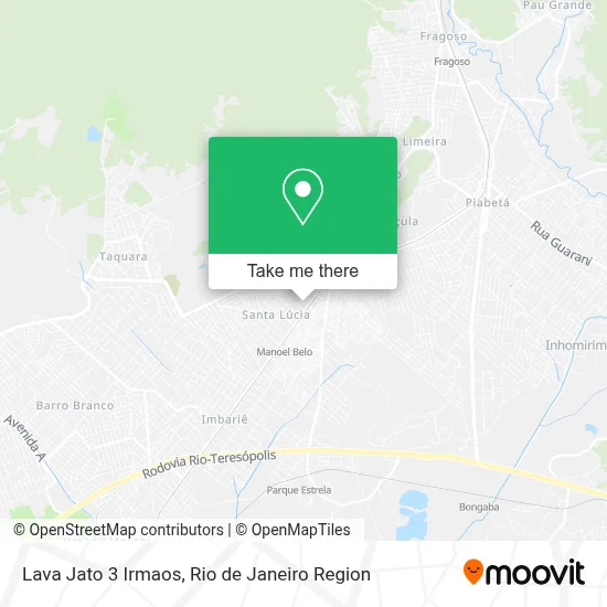 Lava Jato 3 Irmaos map