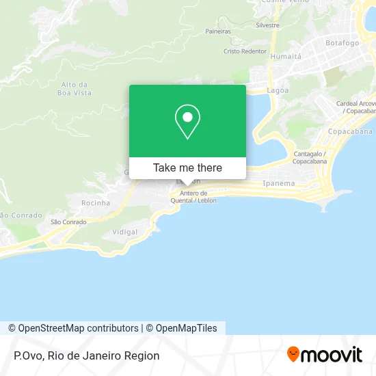 P.Ovo map