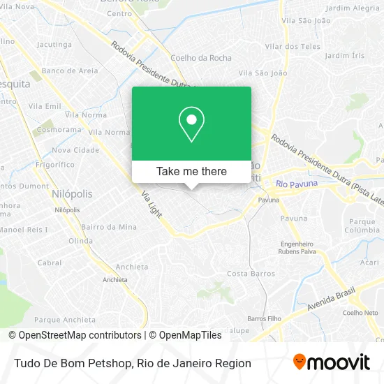 Tudo De Bom Petshop map