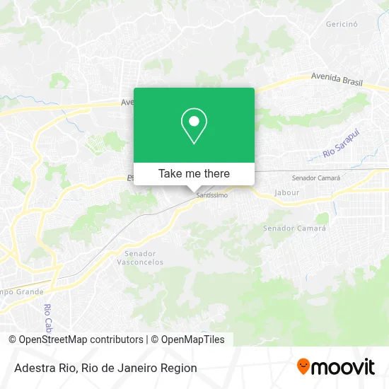 Adestra Rio map