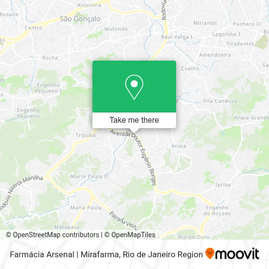 Farmácia Arsenal | Mirafarma map