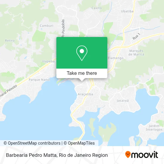 Barbearia Pedro Matta map