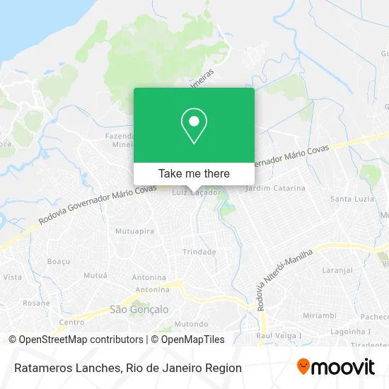 Ratameros Lanches map