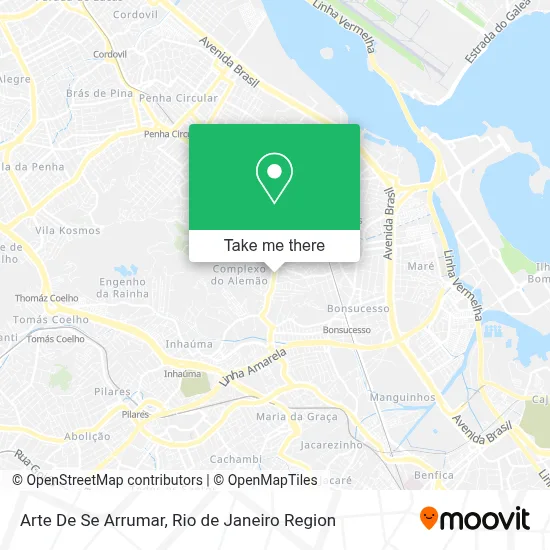 Arte De Se Arrumar map