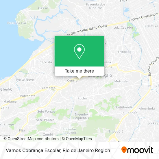 Vamos Cobrança Escolar map