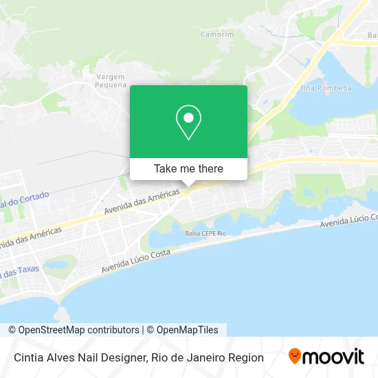 Cintia Alves Nail Designer map