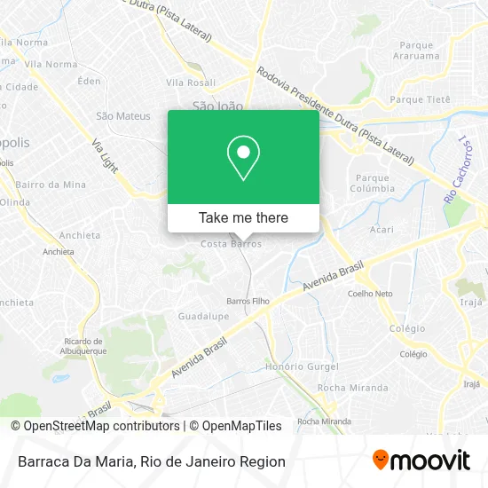 Barraca Da Maria map