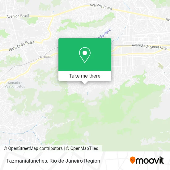 Tazmanialanches map