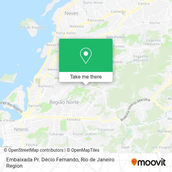Embaixada Pr. Décio Fernando map
