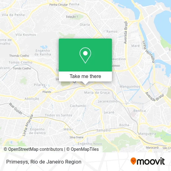 Primesys map