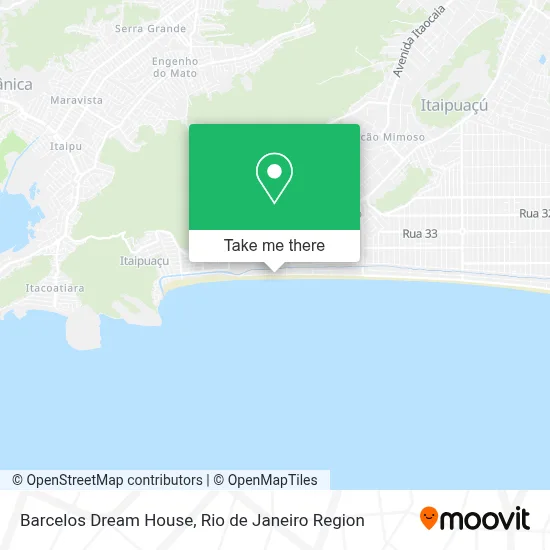 Barcelos Dream House map