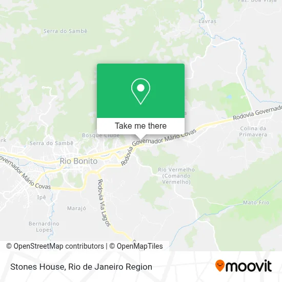 Stones House map