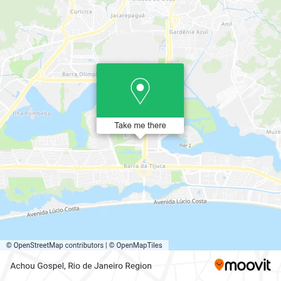 Achou Gospel map