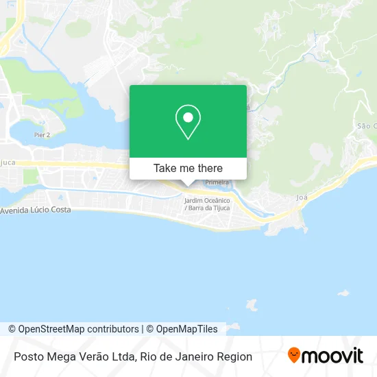 Posto Mega Verão Ltda map