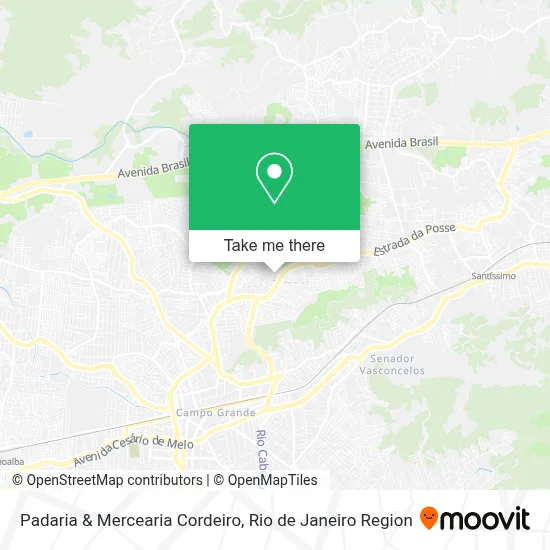 Padaria & Mercearia Cordeiro map