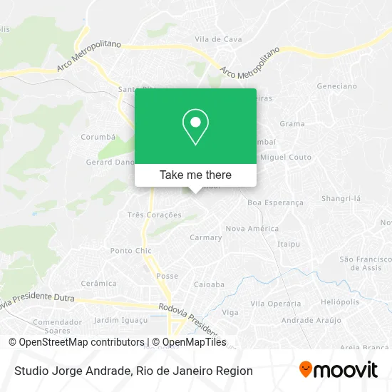 Studio Jorge Andrade map