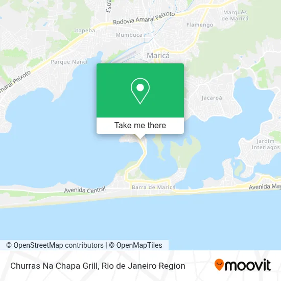 Churras Na Chapa Grill map