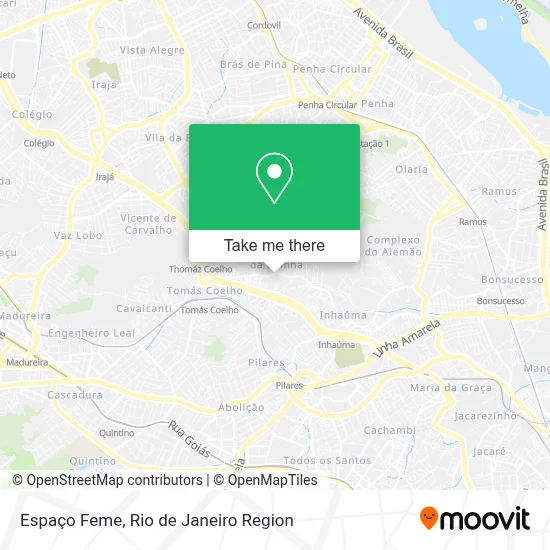 Espaço Feme map