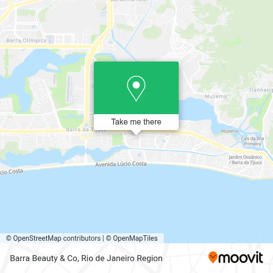Barra Beauty & Co map