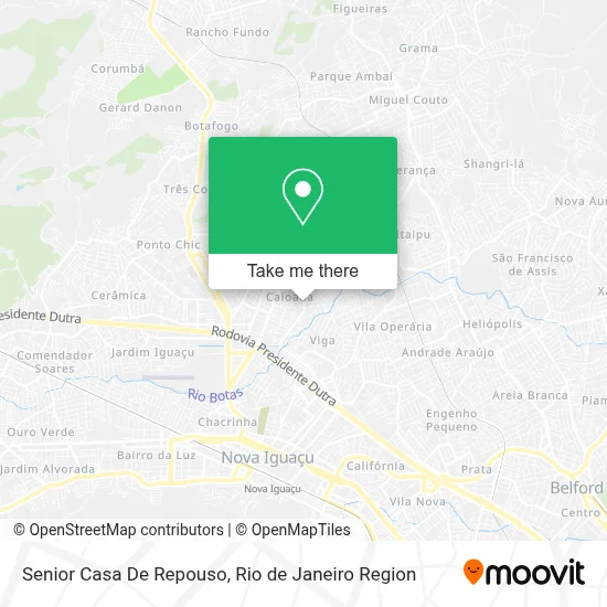 Senior Casa De Repouso map