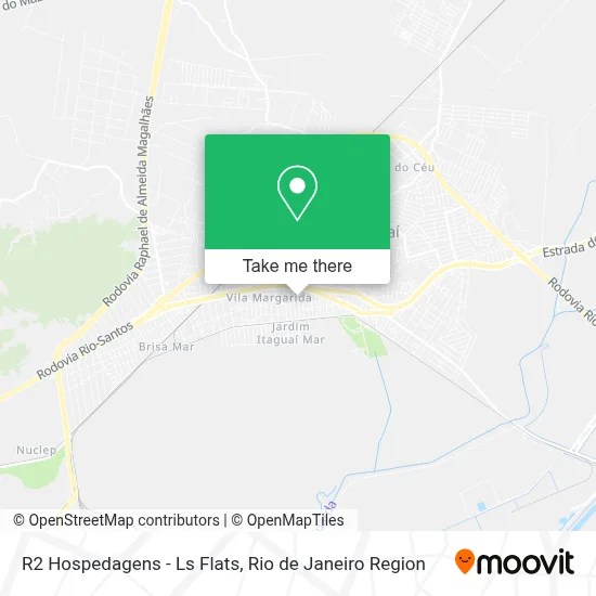 R2 Hospedagens - Ls Flats map