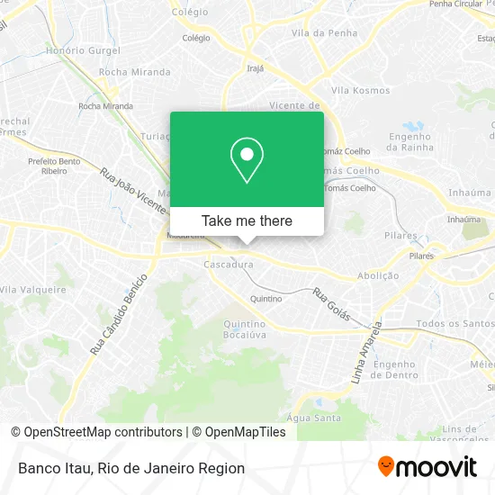 Banco Itau map
