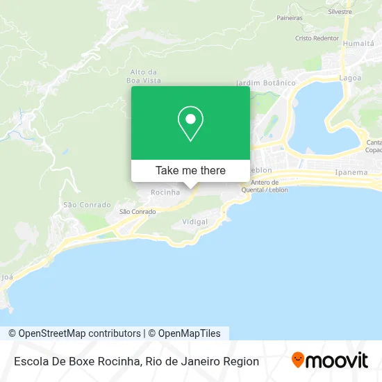 Escola De Boxe Rocinha map