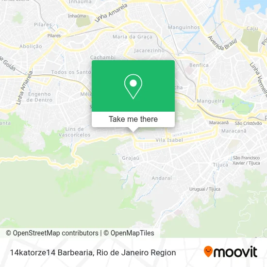 14katorze14 Barbearia map