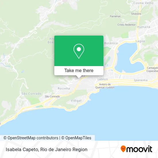 Isabela Capeto map