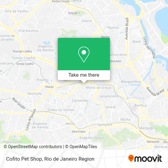 Cofito Pet Shop map