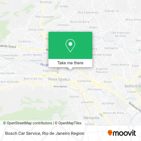 Bosch Car Service map