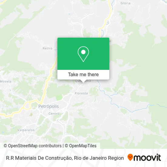 R.R Materiais De Construção map