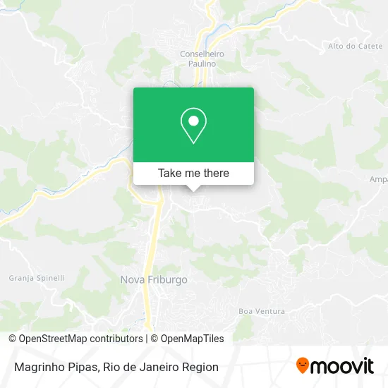 Magrinho Pipas map