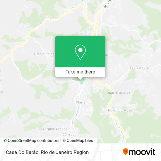Casa Do Barão map