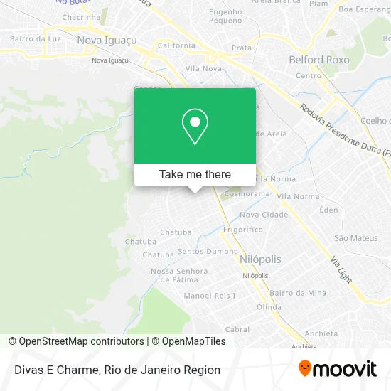 Divas E Charme map