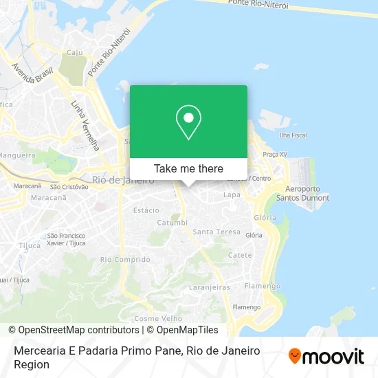 Mercearia E Padaria Primo Pane map