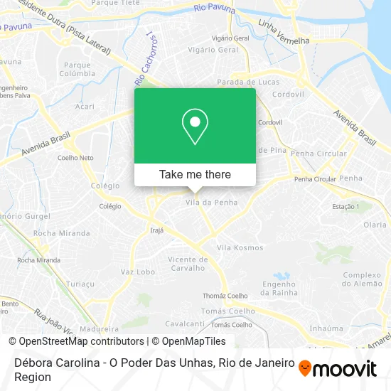 Débora Carolina - O Poder Das Unhas map